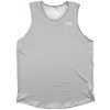Blank Grey Medium Athletic Tank Top by Tribe Lacrosse