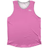 Blank Hot Pink Athletic Tank Top by Tribe Lacrosse