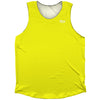 Blank Neon Yellow Athletic Tank Top by Tribe Lacrosse