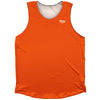 Blank Orange Baltimore Athletic Tank Top by Tribe Lacrosse