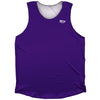 Blank Purple Violet Laker Athletic Tank Top by Tribe Lacrosse
