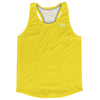 Blank Yellow Varsity Running Racerback Singlet Track Tops Made In USA by Tribe Lacrosse