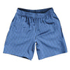 Pinstripes Athletic Running Fitness Exercise Shorts 7" Inseam Shorts Made In USA by Tribe Lacrosse