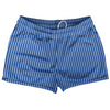 Pinstripes Shorty Short Gym Shorts 2.5" Inseam Made In USA by Tribe Lacrosse