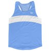 Blue Carolina And White Running Track Tops Made In USA by Tribe Lacrosse