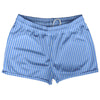 Pinstripes Shorty Short Gym Shorts 2.5" Inseam Made In USA by Tribe Lacrosse