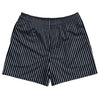 Pinstripes Rugby Shorts Made In USA by Tribe Lacrosse