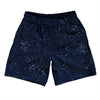 Splatter Athletic Running Fitness Exercise Shorts 7" Inseam Shorts Made In USA by Tribe Lacrosse