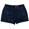 Splatter Shorty Short Gym Shorts 2.5" Inseam Made In USA by Tribe Lacrosse
