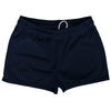 Pinstripes Shorty Short Gym Shorts 2.5" Inseam Made In USA by Tribe Lacrosse