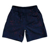 Splatter Athletic Running Fitness Exercise Shorts 7" Inseam Shorts Made In USA by Tribe Lacrosse
