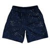 Splatter Athletic Running Fitness Exercise Shorts 7" Inseam Shorts Made In USA by Tribe Lacrosse