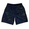 Splatter Athletic Running Fitness Exercise Shorts 7" Inseam Shorts Made In USA by Tribe Lacrosse