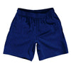 Pinstripes Athletic Running Fitness Exercise Shorts 7" Inseam Shorts Made In USA by Tribe Lacrosse