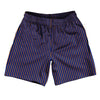 Pinstripes Athletic Running Fitness Exercise Shorts 7" Inseam Shorts Made In USA by Tribe Lacrosse