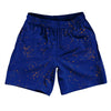 Splatter Athletic Running Fitness Exercise Shorts 7" Inseam Shorts Made In USA by Tribe Lacrosse