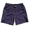 Pinstripes Swim Shorts 7" Made in USA by Tribe Lacrosse