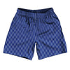 Pinstripes Athletic Running Fitness Exercise Shorts 7" Inseam Shorts Made In USA by Tribe Lacrosse