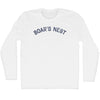 Boar's Nest Adult Cotton Long Sleeve T-shirt by Tribe Lacrosse