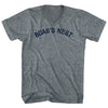 Boar's Nest Tri-Blend V-neck Womens Junior Cut T-shirt by Tribe Lacrosse