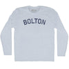Bolton Adult Tri-Blend Long Sleeve T-shirt by Tribe Lacrosse