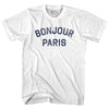Bonjour Paris Womens Cotton Junior Cut T-Shirt by Tribe Lacrosse