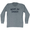 Book of Enoch Adult Tri-Blend Long Sleeve T-shirt by Tribe Lacrosse