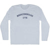 Boonesborough 1775 Adult Tri-Blend Long Sleeve T-shirt by Tribe Lacrosse