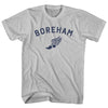 Boreham Running Track Winged Foot Adult Cotton T-shirt by Tribe Lacrosse