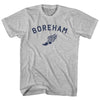 Boreham Running Track Winged Foot Adult Cotton T-shirt by Tribe Lacrosse