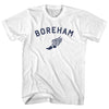 Boreham Running Track Winged Foot Adult Cotton T-shirt by Tribe Lacrosse