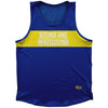 Bosnia and Herzegovina Country Finish Line Athletic Sport Tank Top Made In USA by Ultras
