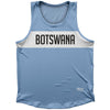 Botswana Country Finish Line Athletic Sport Tank Top Made In USA by Ultras