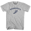 Bournemouth Running Track Winged Foot-Adult Cotton T-shirt by Tribe Lacrosse