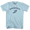 Bournemouth Running Track Winged Foot-Adult Cotton T-shirt by Tribe Lacrosse
