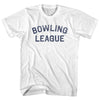 Bowling League Womens Cotton Junior Cut T-Shirt by Tribe Lacrosse
