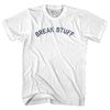 Break Stuff Womens Cotton Junior Cut T-Shirt by Tribe Lacrosse