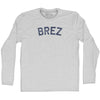 Brez Adult Cotton Long Sleeve T-shirt by Tribe Lacrosse