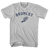 Bromley Running Track Winged Foot Adult Cotton T-shirt by Tribe Lacrosse