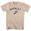 Bromley Running Track Winged Foot Adult Cotton T-shirt by Tribe Lacrosse