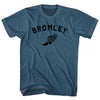 Bromley Running Track Winged Foot Adult Cotton T-shirt by Tribe Lacrosse