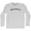 Brouhaha Adult Cotton Long Sleeve T-shirt by Tribe Lacrosse