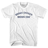 Brown Chicken Brown Cow Womens Cotton Junior Cut T-Shirt by Tribe Lacrosse