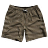 Pinstripes Swim Shorts 7" Made in USA by Tribe Lacrosse
