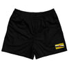 Brunei Country Heritage Flag Rugby Shorts Made In USA by Rugby Shorts
