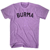 Burma Adult Tri-Blend T-shirt by Tribe Lacrosse
