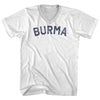 Burma Adult Cotton V-neck T-shirt by Tribe Lacrosse