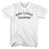 Bush League Champion Womens Cotton Junior Cut T-Shirt by Tribe Lacrosse