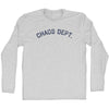 Chaos Dept Adult Cotton Long Sleeve T-shirt by Tribe Lacrosse
