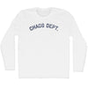 Chaos Dept Adult Cotton Long Sleeve T-shirt by Tribe Lacrosse
